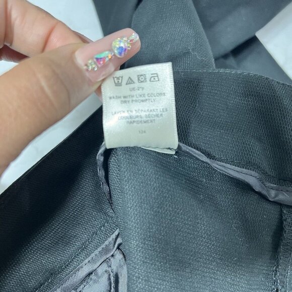 Van Heusen Women’s Black Classic Fit Straight Leg Stretch Ankle Pants Size 18NWT - Picture 11 of 11